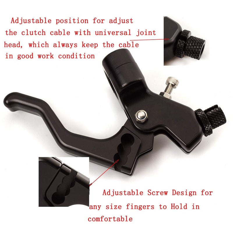 PROCNC Universal Performance Stunt Clutch Lever Fits Suzuki GSX-R600/750 2006 2007-2010, GSXR1000 05-06,Honda GROM 14-16,CBR250R 11-13,CBR300R 14-16 - Image 3